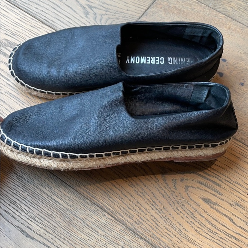 Opening ceremony flat espadrilles